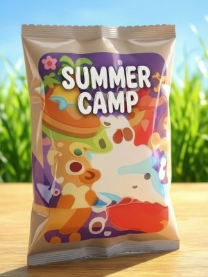 Стикер пак Summer camp 2026 10 штук
