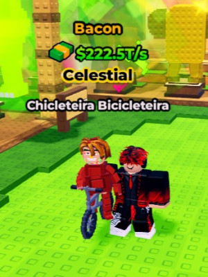 Chicleteira Bicicleteira Bacon $222.5 T/s