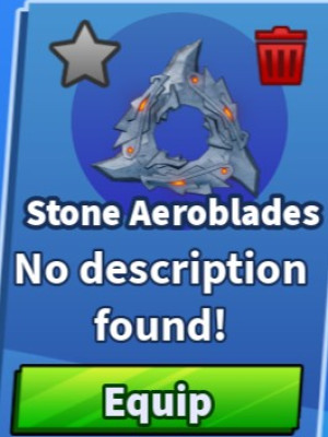 Stone Aeroblades (Swords)