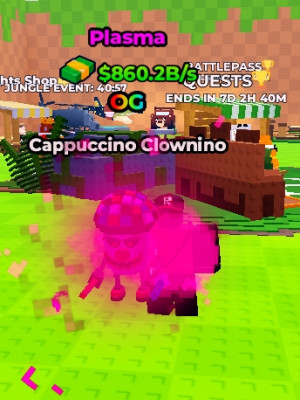 CAPPUCCINO CLOWNINO PLASMA Быстрая выдача