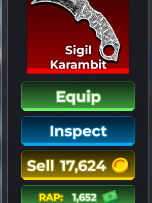 Sigil Karambit