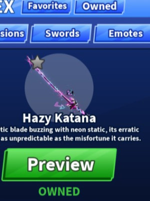 Hazy Katana