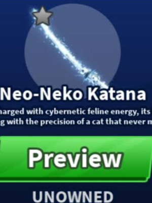 Neo Neko Katana 🎐
