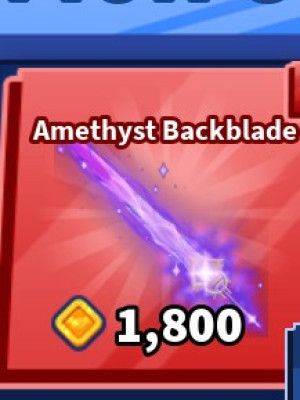 Amethyst Backblade