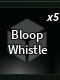 shark whistke и bloop whistle на выбор