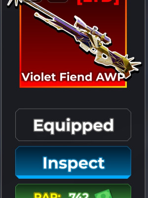 Набор скинов Violet Fiend