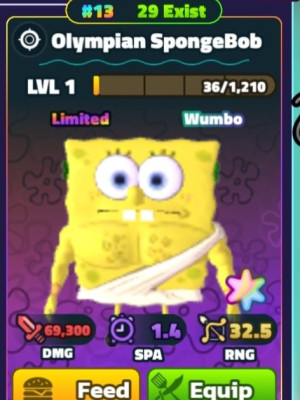 Olympian wumbo super star clean very rare