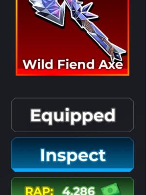 Нож LTD Wild Fiend Axe 4286 RAP