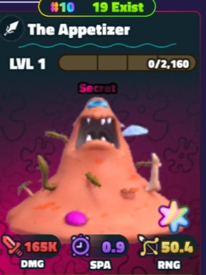 The appetizer super star clean very rare