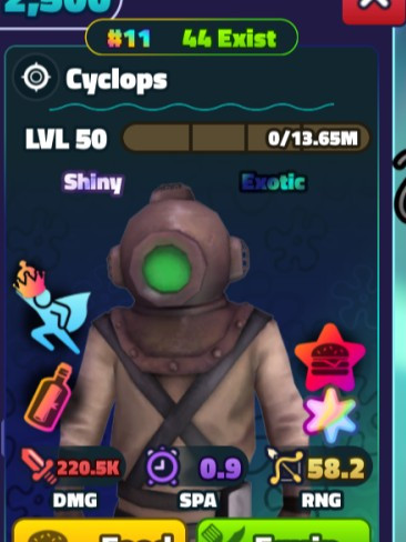 Cyclops shiny super star
