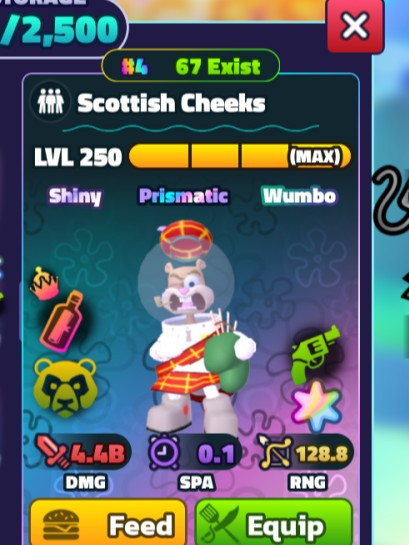 Scottish Cheeks sw super star 4#