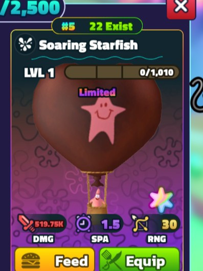 Soaring starfish super star full clean
