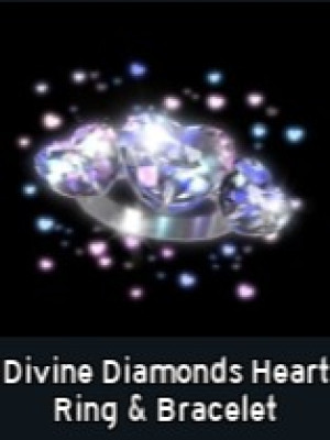 Divine Diamonds Heart Ring & Bracelet