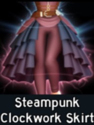 Steampunk Clockwork Skirt