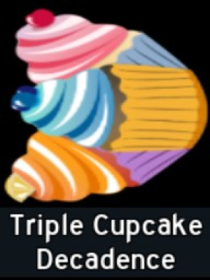 Triple Cupcake Decadence
