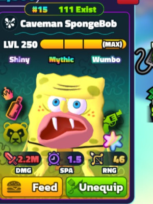 caveman spongebob sw super star serial 15#