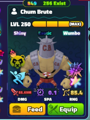 Chum brute sw super star 250 lvl