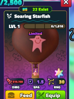 Soaring starfish super star full clean