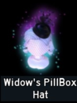 Widow's PillBox Hat