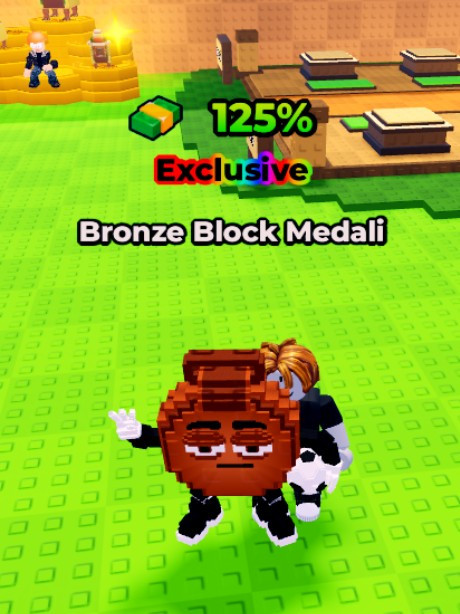 🏆BRONZE BLOCK MEDALI🏆ЗА 27 МЕСТО🏆 ОЧЕНЬ РЕДКИЙ ВСЕГО 100 ШТУК🏆