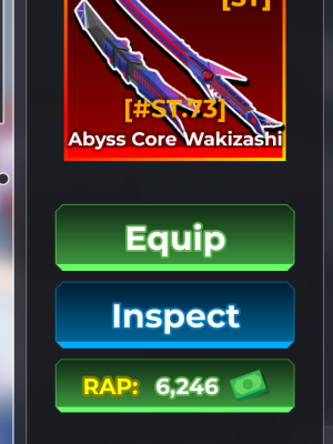 Abyss Core Wakizashi [#ST.73]
