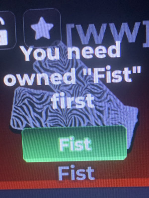 Zebra fists