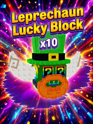 🪙Leprechaun Lucky Block 10шт🪙
