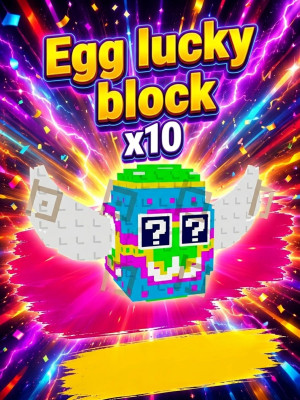 🪙 Egg lucky block 10шт🪙