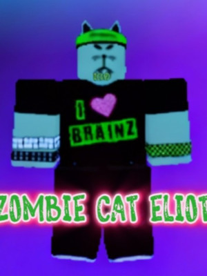Zombie cat Eliot