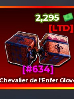 chevalier de enfer glover limit 634