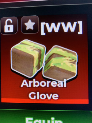 Arboreal glove