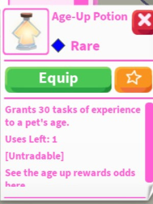 age up potion