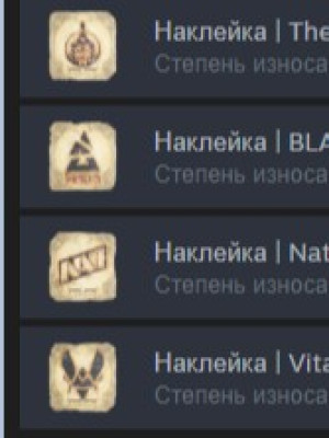 🧹AUG Дворник с 4 наклейками🧹