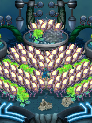 Хороший аккаунт за свои деньги в игре My singing Monsters.