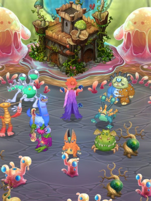 Хороший аккаунт за свои деньги в игре My singing Monsters.