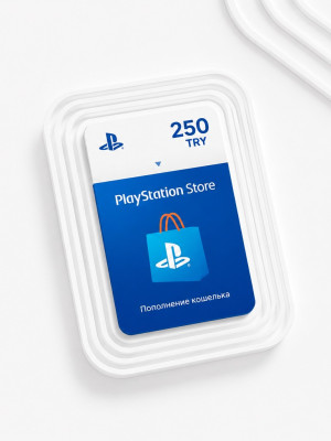 🇹🇷 Карта пополнения PS Store 250 TRY PS5/PS4