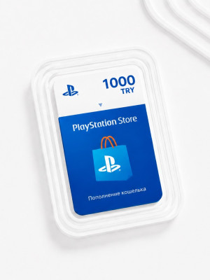 🇹🇷 Карта пополнения PS Store 1000 TRY PS5/PS4