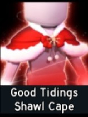 Good Tidings Shawl Cape
