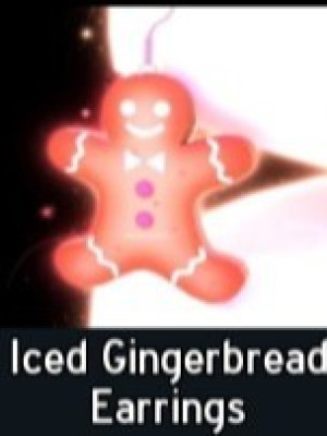 Iced Gingerbread Earrings