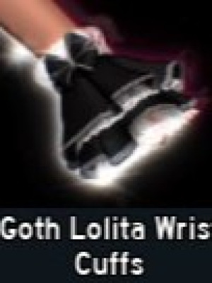 GOTH LOLITA WRIST CUFFS