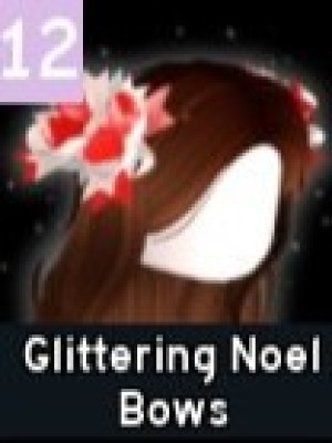 Glittering Noel Bows