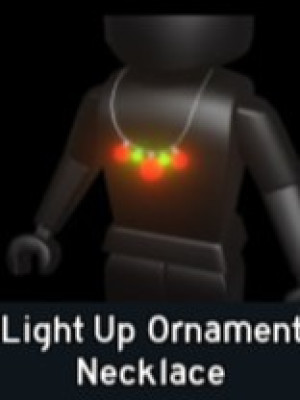 Light Up Ornament Necklace