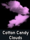cotton candy clouds