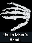 Undertakers hands