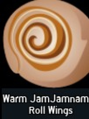warm jamjamnamon roll wings