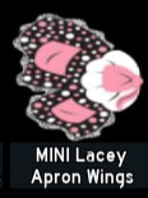 mini lacey apron wings
