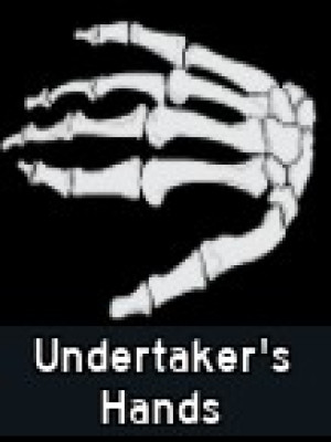 Undertakers hands