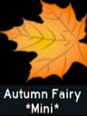 autumn fairy mini wings