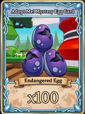 Endangered egg 100 шт.