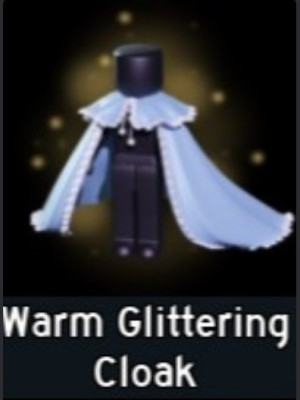 Warm Glittering Cloak